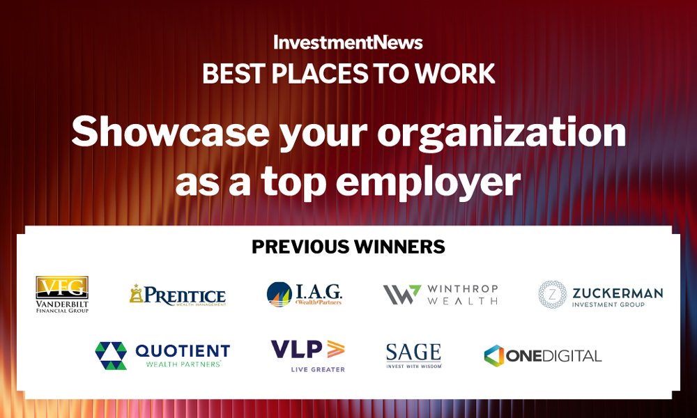 InvestmentNews Opens 2027 Best Places to Work Nominations for Wealth Firms
